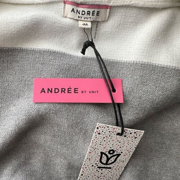 NWT Color-block Cardigan, Size 3X, Andrée by Unit - Picture 8 of 10